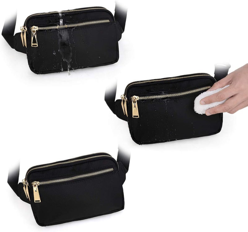 UTO Fanny Pack for Women Crossbody Trendy Fashion Belt Purse Chest Waist Hip Bumbag for Outdoor Shopping Travel Hiking - Image 5